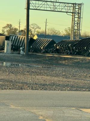 A train derailment occurred Saturday, Jan. 6