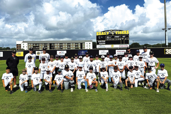 Young baseball players in grades 3-9 sharpened their skills during the Sealy High School Summer Baseball Camp, held June 13-16. Campers worked alongside Sealy High School coaches and players, learning fundamentals through drills and game situations while building friendships and a love for the game. COURTESY PHOTO