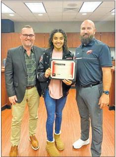 Athletes honored