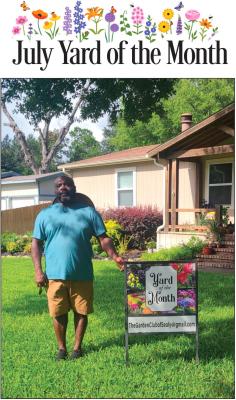 The Sealy Garden Club Yard of the month for July belongs to Fawn &amp; Jason Mackey 1101 Atchison Street. This yard was nominated by Jennifer Sullivan. Do you have a nomination for a homeowner or business 'Yard of the Month'? Send your nomination to thegardenclubofsealy@gmail.com mailto:thegardenclubofsealy@gmail.com Courtesy photo
