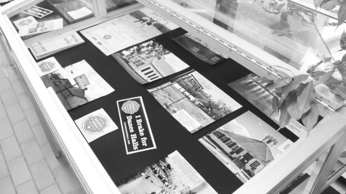 Historic dance venues from Wallis, Cat Spring, Sealy, Industry, and Bellville were on display at the Gordon Memorial Library in Sealy. HANS LAMMEMAN