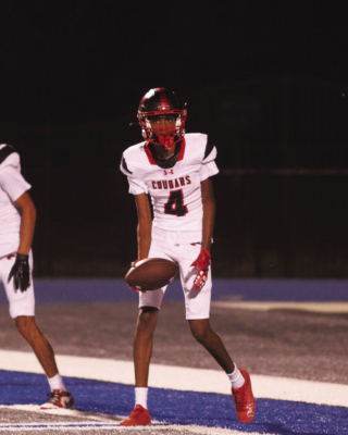 Junior wide receiver Jevan Dickerson was selected for the 1st Offensive All-District team and the 2nd Defensive All-District team. SEALY NEWS | EVAN HALE