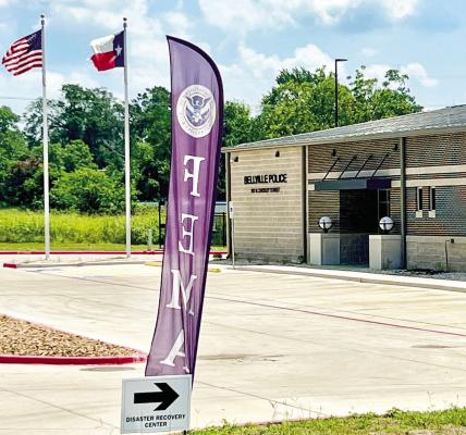 A FEMA Disaster Relief Resource Center has opened at the Bellville Police Department Training Center. COURTESY PHOTO