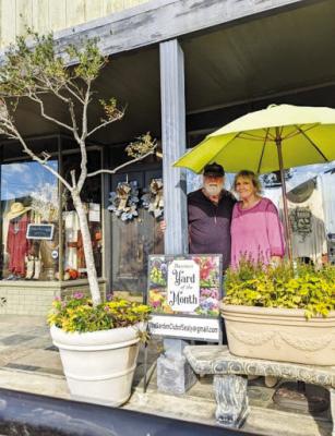 The Business Yard of the month for November belongs to Images, owned by BJ West and Ray Israel and located at 212 Fowlkes Street