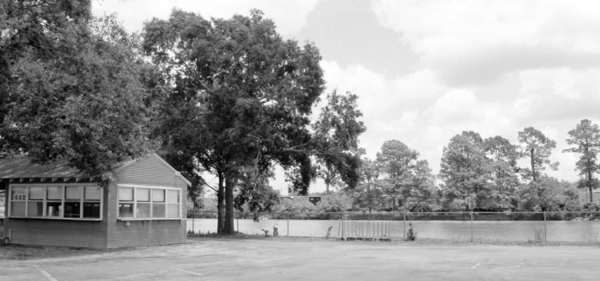 The area behind the Sealy American Legion Hall on Highway 36 has been cleared out as part of a beautification process in the area of where an RV Park is under construction. PHOTOS BY COLE McNANNA