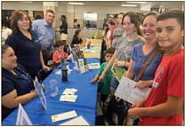 Austin County Back to School Fair participants at the event. CONTRIBUTED PHOTOS