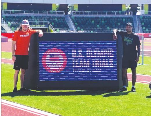 Clayton Fritsch and Bryan Henderson represented Sam Houston State University along with Joshua Smith at the Olympic Trials in Oregon over the weekend. Fritsch just missed out on advancing to the finals in the pole vault and Henderson made the semifinals of the 100-meter dash. GOBEARKATS.COM