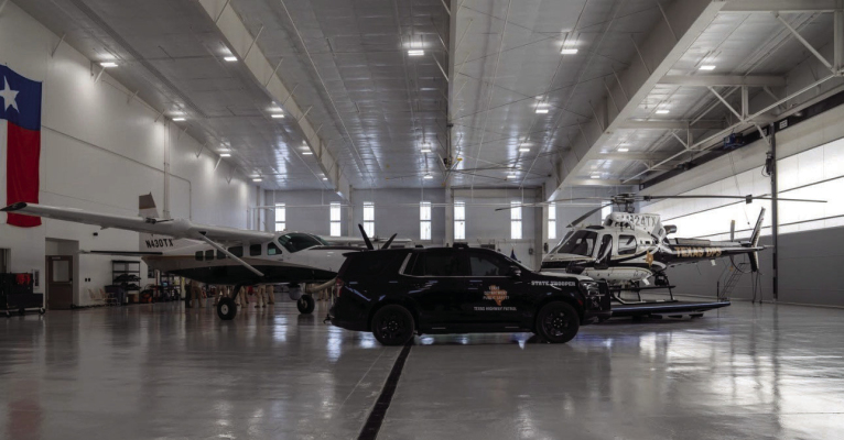 The Texas Department of Public Safety (DPS) officially opened its new Aircraft Operations Division (AOD) hangar in Edinburg with a ribbon-cutting ceremony.