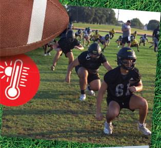 FOOTBALL PRACTICES TO BEGIN