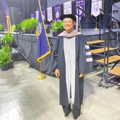 Honorary veterinary degree bestowed upon animal champion Mellenthin
