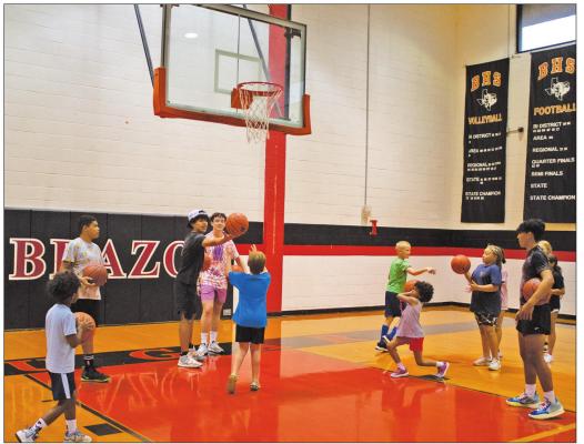 Brazos youth basketball camp