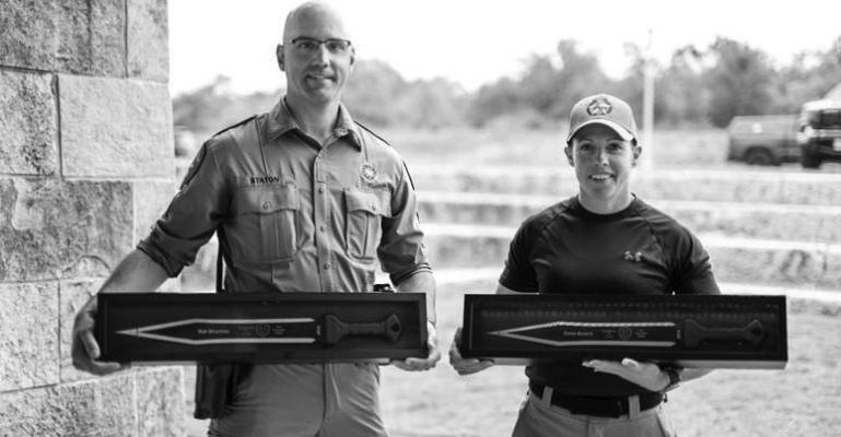 Left to Right: Corporal Kip Staton and Trooper Dani Basye.