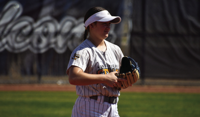 Texas High School Softball released their hitters of the week, and the Sealy Lady Tigers shortstop made an appearance. Kara Kram was named the Runner-Up THSSB 4A Hitter of the Week. The senior had a total of 15 at bats recording 12 hits in those 15 at bats. She hit two doubles, four home runs, had 14 RBIs, scored 12 runs, and was only walked twice. COURTESY PHOTO