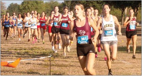 Sealy’s Ria Torres finished in second place at the Coach Ed Meet held last Saturday at Sealy High School. PHOTOS BY JIMMY GALVAN