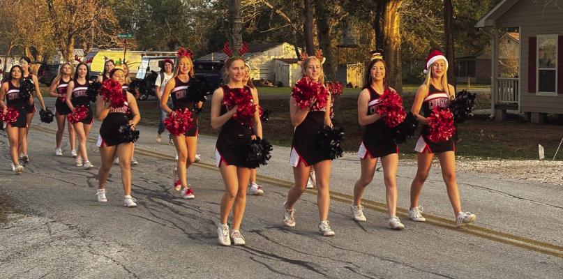 Brazos students participate in Orchard Christmas parade