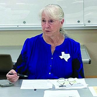 Pat Allee conducted an essential oils program in Austin County. COURTESY PHOTO