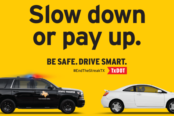 Speed kills – slow down and save lives