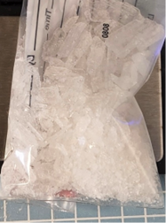 Confiscated Meth