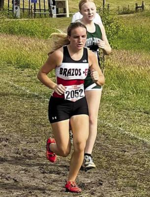 Senior Cougarette Denise Hauer was chosen for second team. Courtesy photos