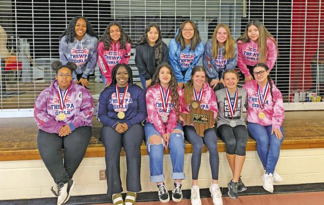 Bottom Row (left to right) - Marlena Nunn, Tiona Steward, Jessica Ramos, Jemma Zahradnik, Lily Bertrand, Sara Rincon-Morales. Top Row (left to right) - Camille Combie, Aliana Villa, Camila Camacho, Viviana Galvan, Cheyenne Michalsky, Michelle Rodriguez. Maggie Ochoa is not present in the picture. CONTRIBUTED PHOTO