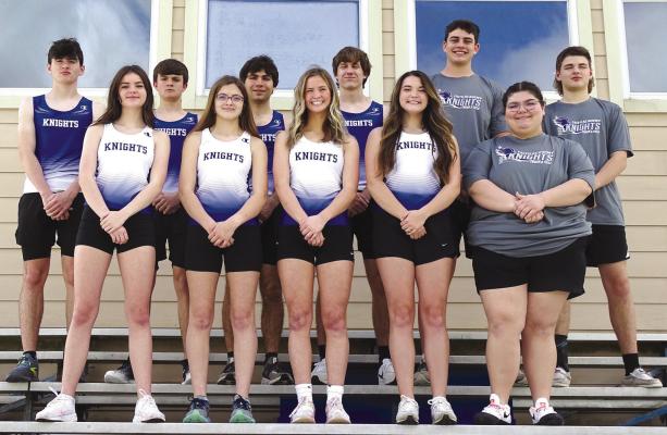 Back L-R:Jackson Dunn, Joshua Caradelli, Luke Wicklein, Noah Figueroa, Ryan Miglicco. Front: Kensington Walker, Scarlett Dodd, Izzy Walker, Noelle Walker, Emma Duron.