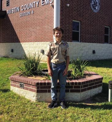 Bertrand earns Eagle Scout honor