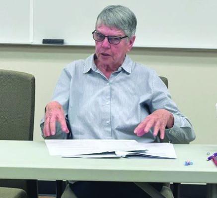 Pictured: Joan Buenger, Bleiblerville EEA Club, held an educational program on estate planning. COURTESY PHOTO