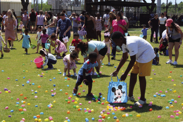 Annual Easter egg hunt kicks off season
