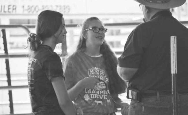 Bella Anderson participated in Champion Drive at the Livestock Barn as part of the 2021 Austin County Fair. CONTRIBUTED PHOTOS