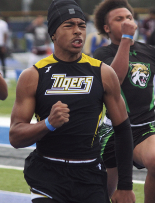 Bryce Mack came in sixth and seventh place in the 100m and 200m dash respectively on Thursday, May 14, at the University of Texas in Austin. SEALY NEWS | EVAN HALE