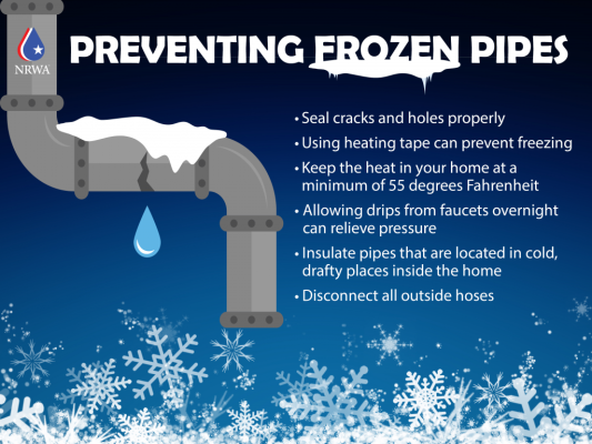 Follow tips to keep pipes safe