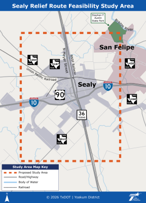 TxDOT seeks input for Sealy Relief Route study