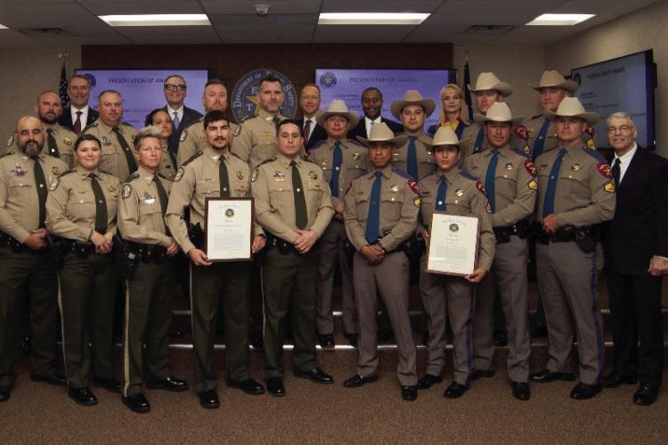 DPS honors achievements and bravery at February PSC meeting