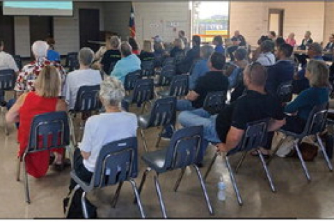 Residents and business owners learned more about zoning during the July 30 zoning workshop at the W.E. Hill Community Center in Sealy. SEALY NEWS | JAMES BURTON