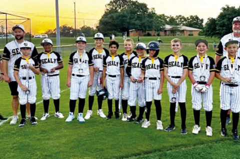 The Sealy 11u All-Star baseball team finished their season by coming home with a silver medal from the district tournament. COURTESY PHOTO