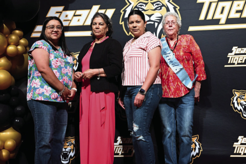 Sealy ISD staffers honored for 15 years of service.