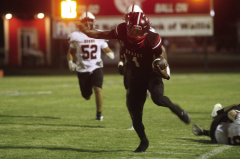 Jarvse Dickerson Jr. was one of the 13 athletes chosen for the Brazos Athletic Booster Club Scholarship.
