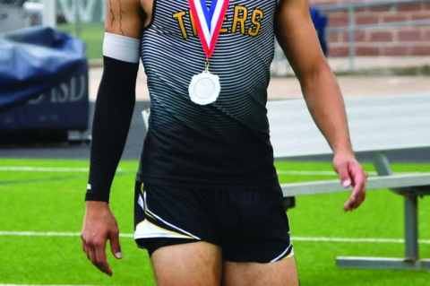 Steven Schwartz was selected to be on the second Academic All-State team for the 2026 track season. COURTESY PHOTO