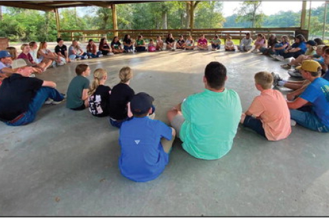 The Austin County 4-H Club hosted their new officers for a training retreat on Thursday, July 23, at St, John Lutheran Retreat Center.