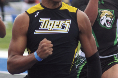 Bryce Mack came in sixth and seventh place in the 100m and 200m dash respectively on Thursday, May 14, at the University of Texas in Austin. SEALY NEWS | EVAN HALE
