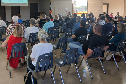 Residents and business owners learned more about zoning during the July 30 zoning workshop at the W.E. Hill Community Center in Sealy. SEALY NEWS | JAMES BURTON